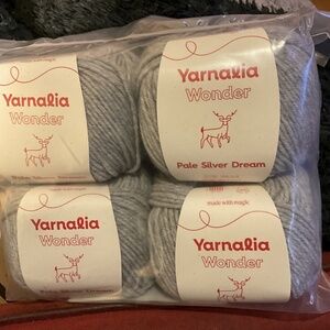 Yarnalia yarn - bundle of 4 - wool/acrylic blend DK WEIGHT